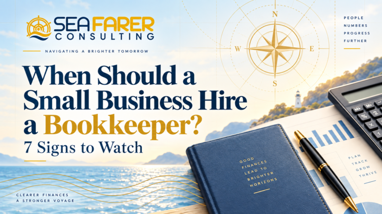 when should a small business hire a bookkeeper